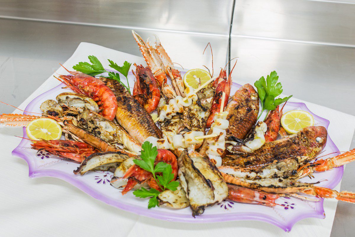 Grigliata mista Cala Gonone Ristorante Pizzeria San Francisco